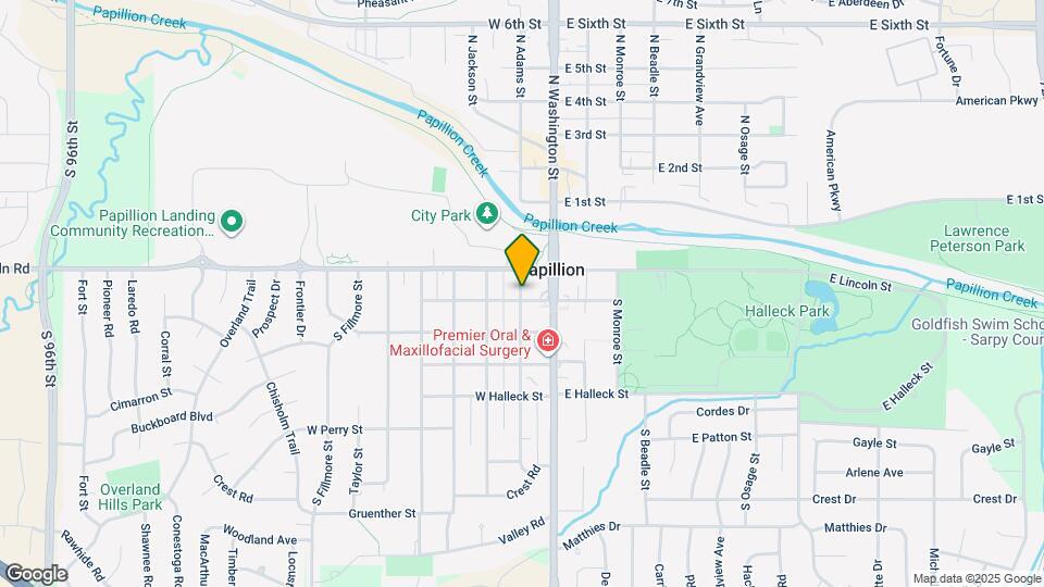 805 S Adams St Map and Location Details