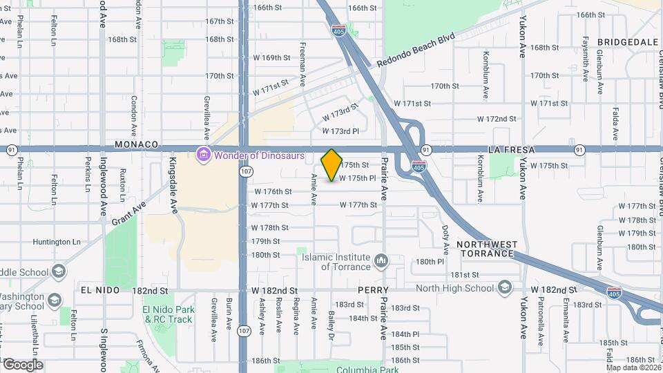 4127 W 176th St Map and Location Details