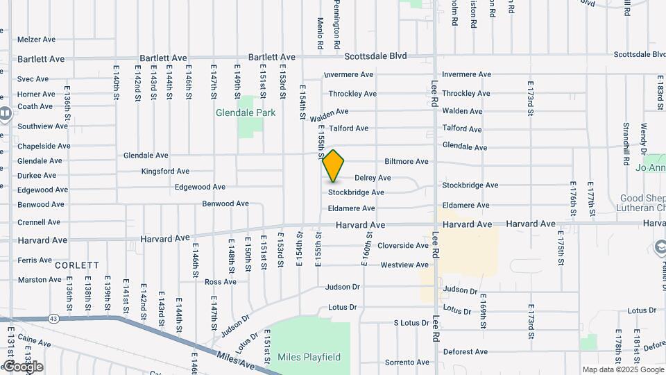 15603 Stockbridge Ave Map and Location Details
