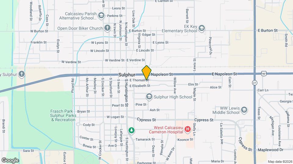 315 E Thomas St Map and Location Details