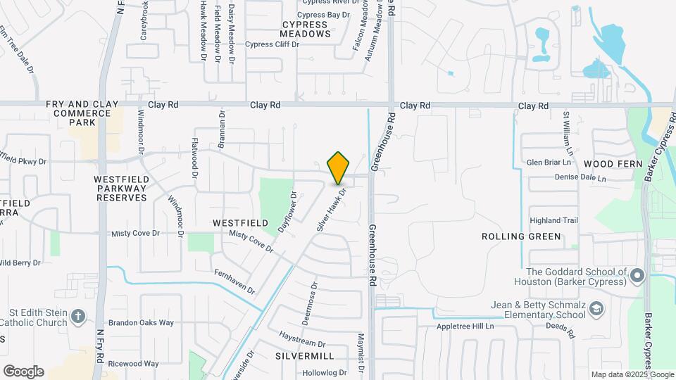 3863 Silver Hawk Dr Map and Location Details