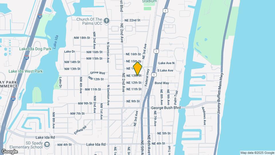 256 NE 13th St Map and Location Details