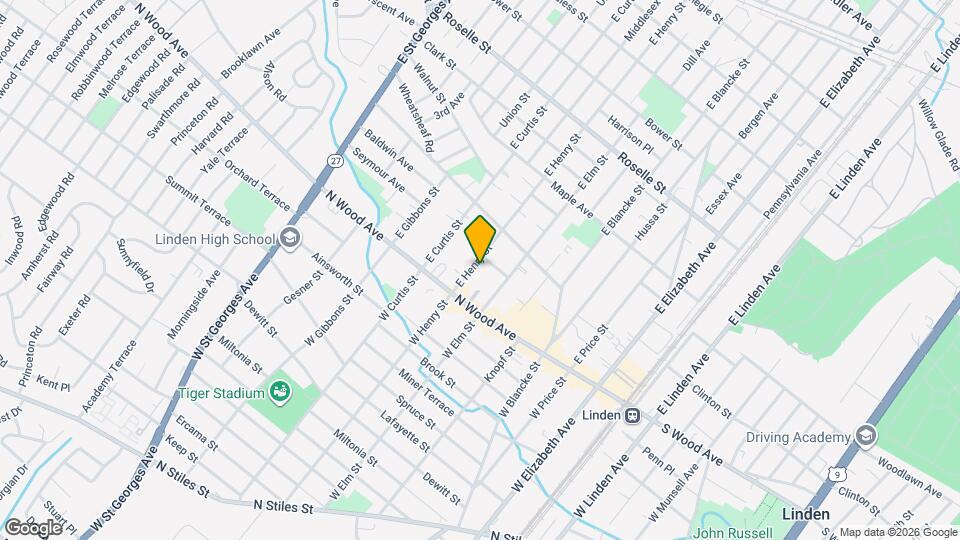 36 E Henry St Map and Location Details