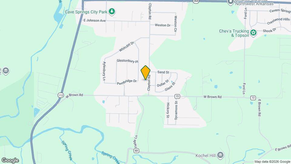 1021 Clayton Rd Map and Location Details