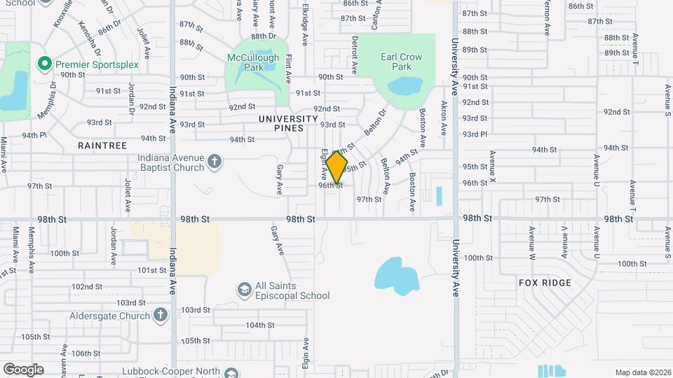 2909 96th St Mapa y Detalles de la Ubicación