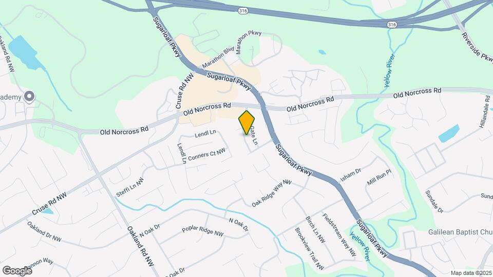 805 Tulip Poplar Way Map and Location Details