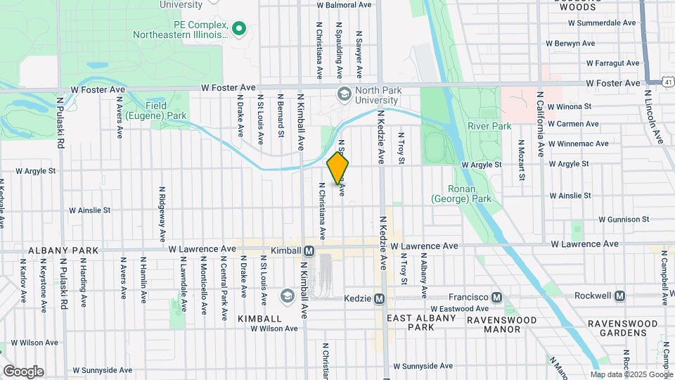 4922 N Spaulding Ave Mapa y Detalles de la Ubicación