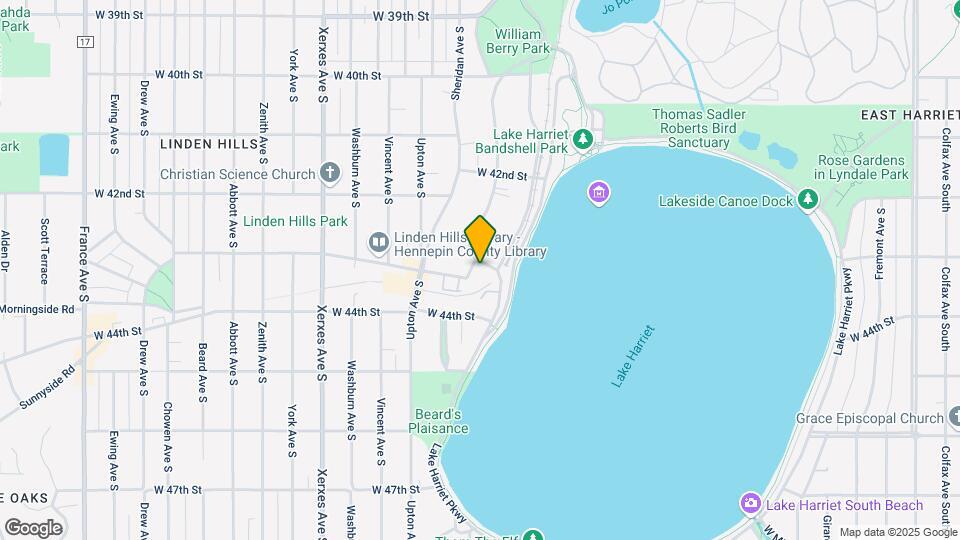 4306 Linden Hills Blvd Mapa y Detalles de la Ubicación