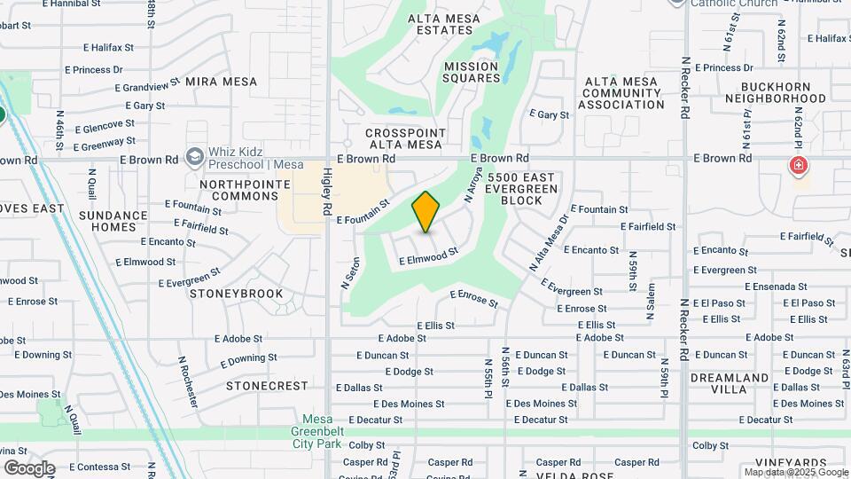 1024 N Arvada Map and Location Details