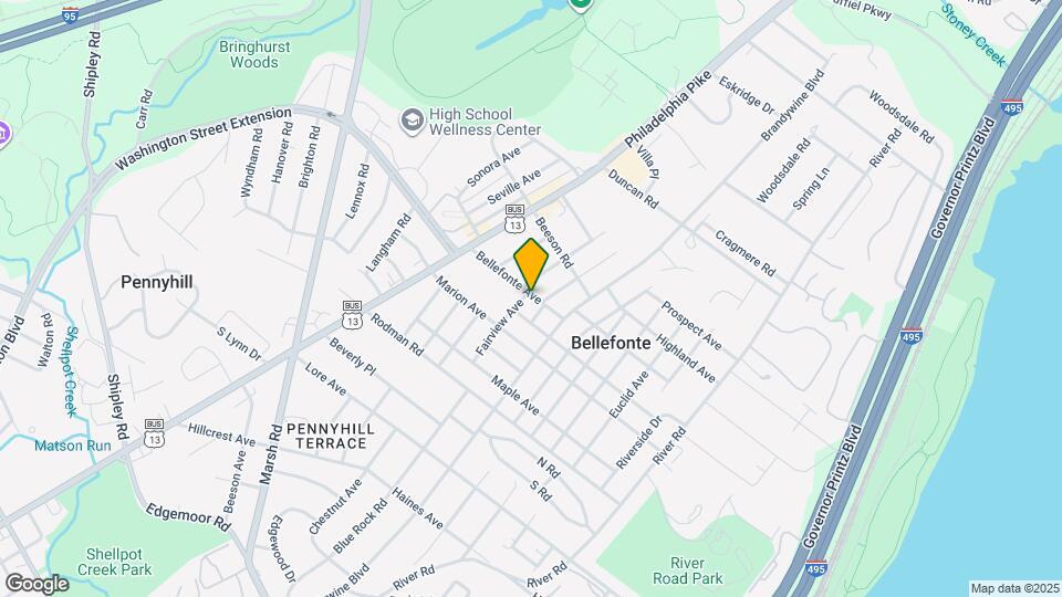 1008 Fairview Ave Map and Location Details