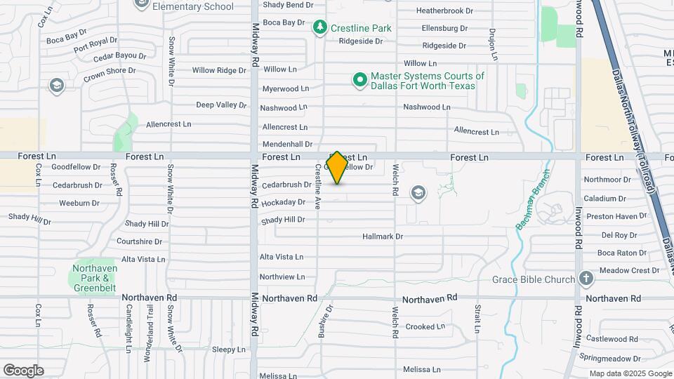 4430 Cedarbrush Dr Map and Location Details