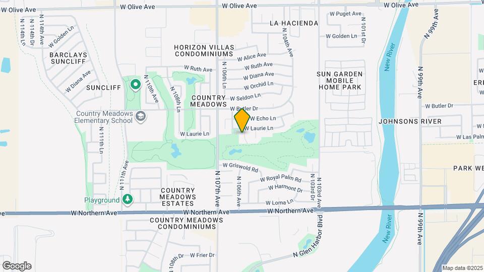 8336 N 105th Ln Mapa y Detalles de la Ubicación