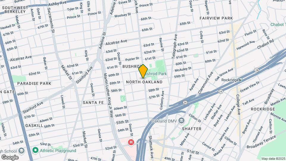 5901-5905 Shattuck Ave Map and Location Details