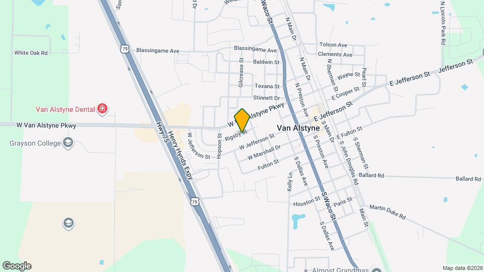 449 Rigsby Dr Mapa y Detalles de la Ubicación