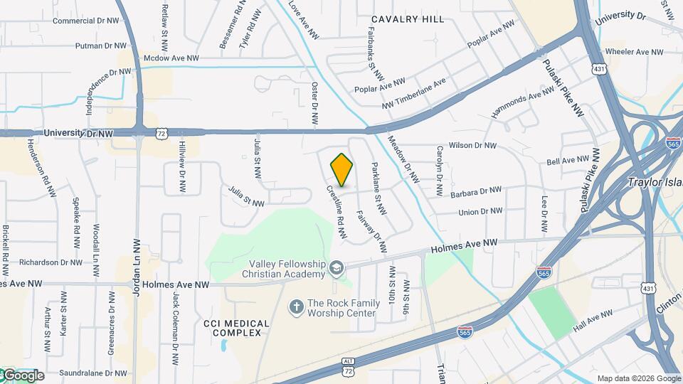 3206 Brook Manor Ave NW Map and Location Details