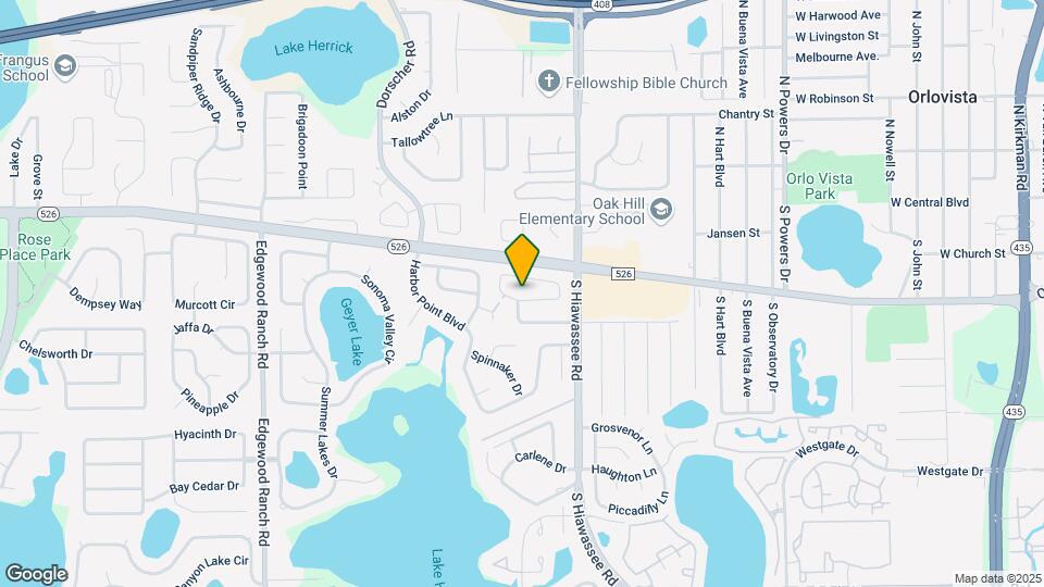 7102 Harbor Heights Cir Map and Location Details