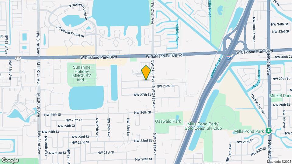 2160 NW 29th St Map and Location Details