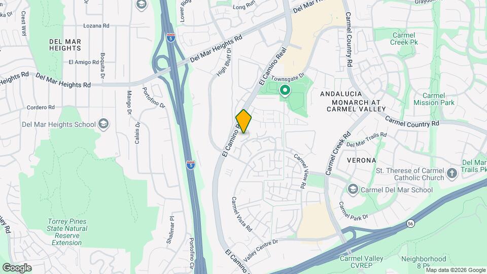 3534 Caminito El Rincon Map and Location Details