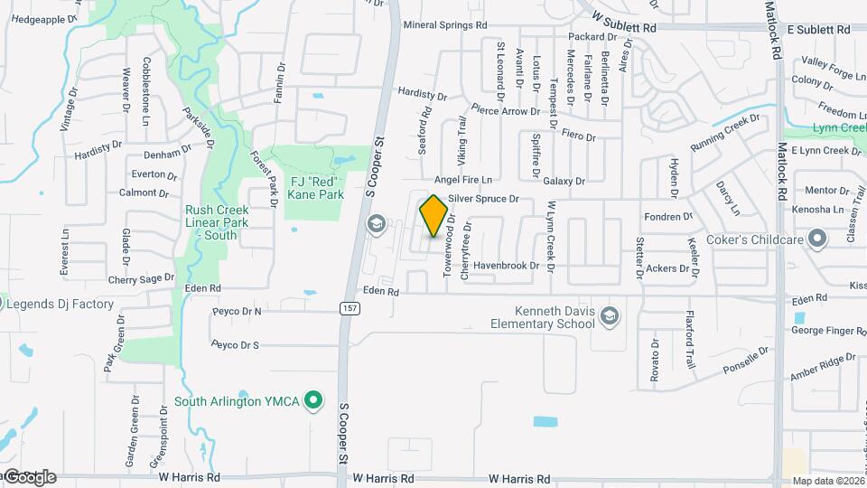 6709 Pecanwood Dr Map and Location Details