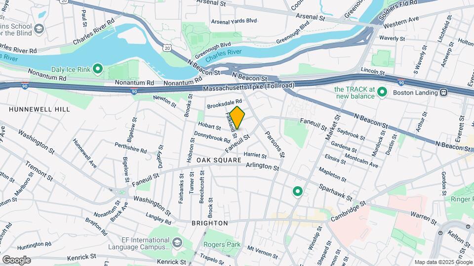 13 Falkland St, Unit 1 Map and Location Details
