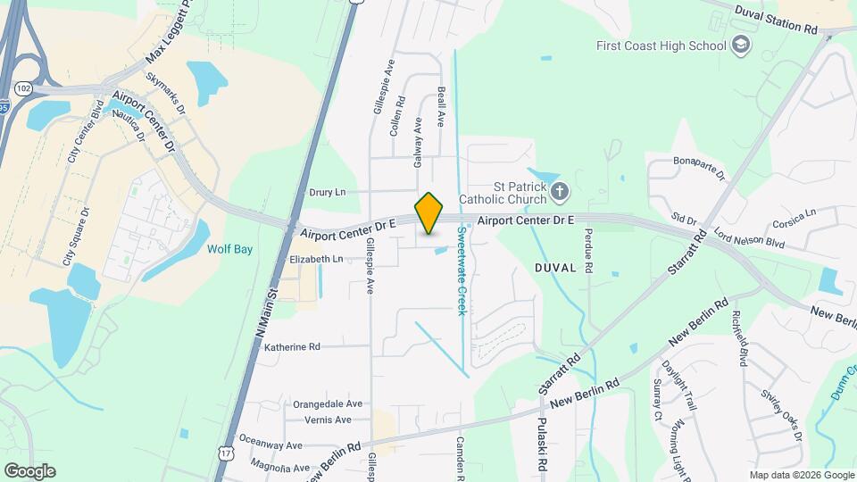 321 Anthony Dr Map and Location Details