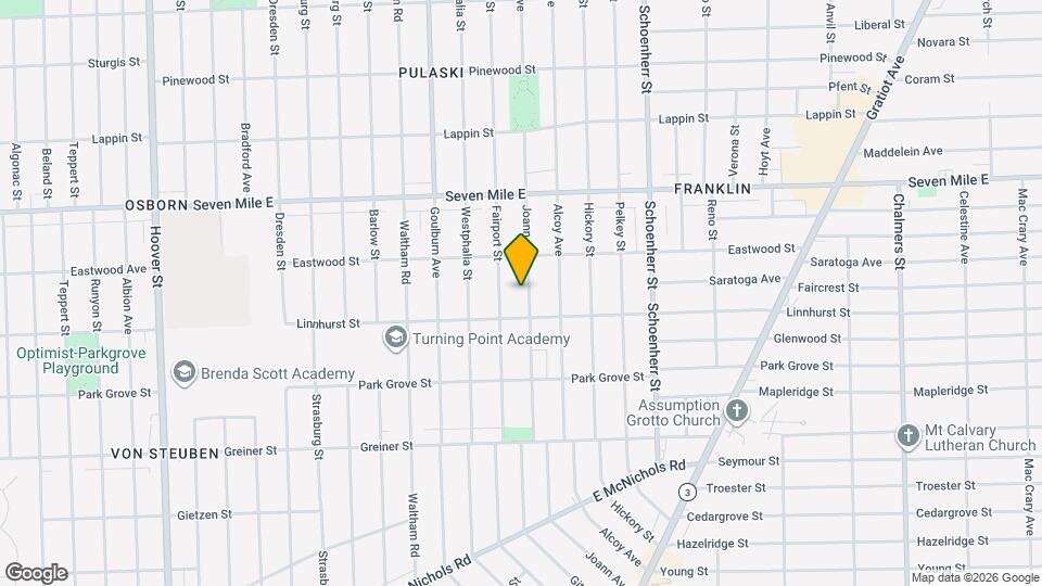 18645 Joann Ave Map and Location Details