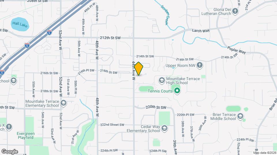 4308 216th St SW Map and Location Details