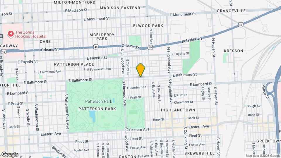 3031 E Baltimore St Mapa y Detalles de la Ubicación
