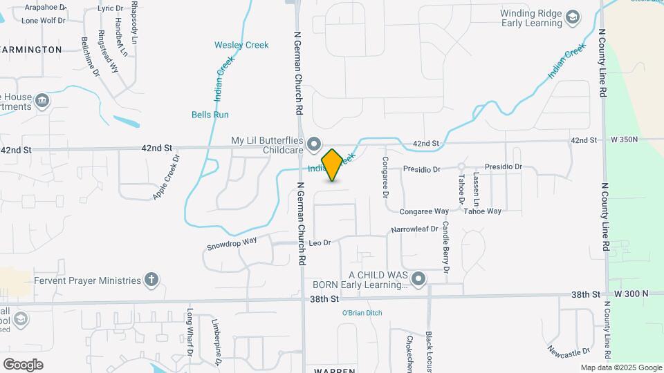 11106 Waterfield Ln Map and Location Details