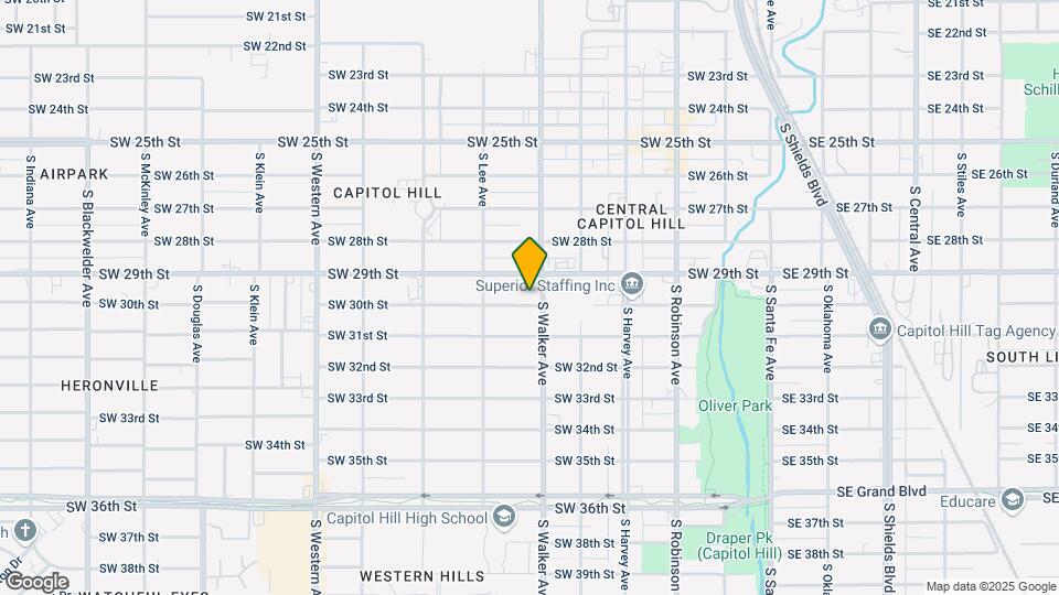 505 SW 30th St Map and Location Details