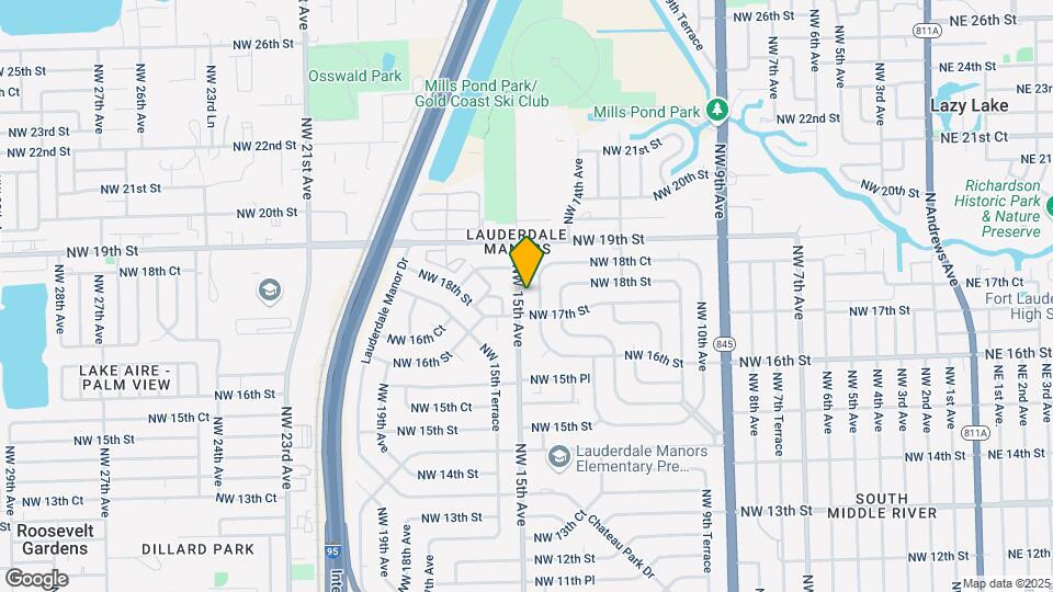 1712 NW 15th Ave Map and Location Details