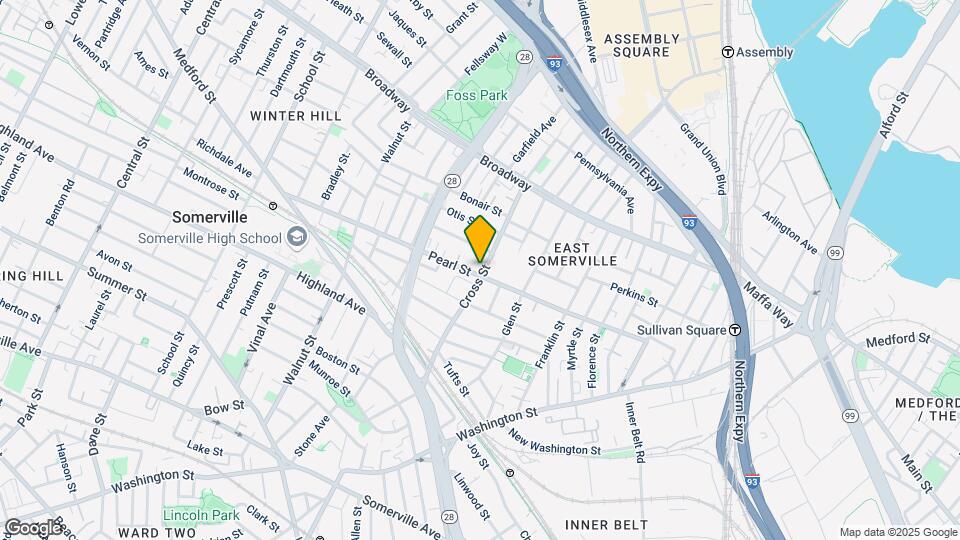 131 Pearl St, Unit 3L Map and Location Details