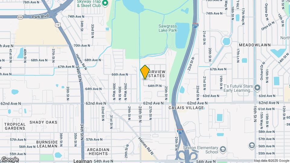 6519 27th Way N Map and Location Details