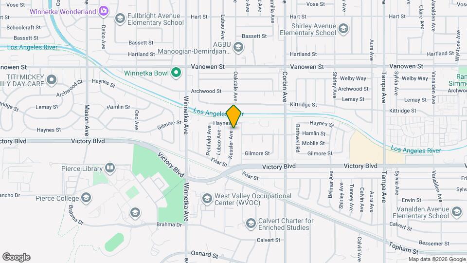 6522 Kessler Ave Map and Location Details