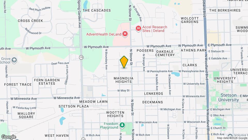 733 W Pennsylvania Ave Map and Location Details