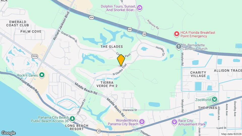 204 S Glades Trail Map and Location Details