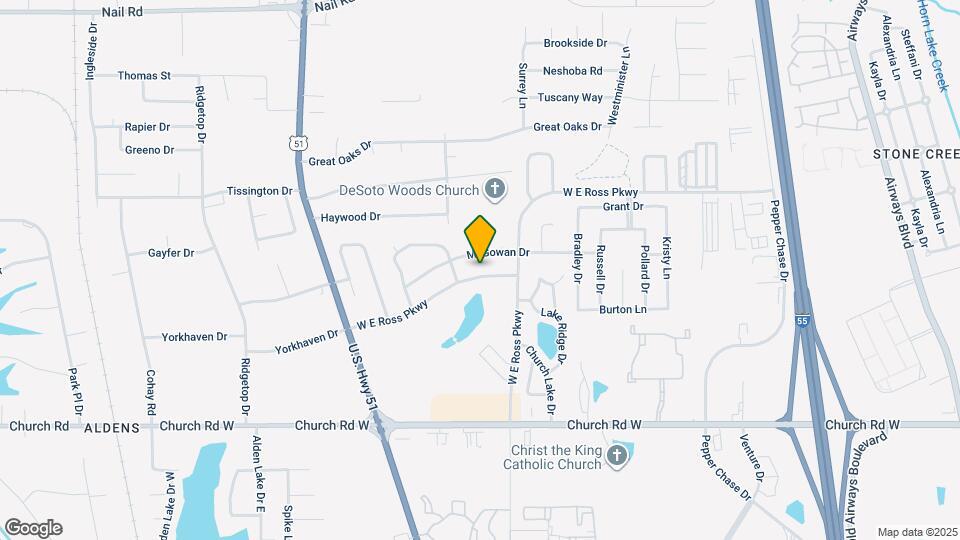 1096 W E Ross Pkwy Map and Location Details