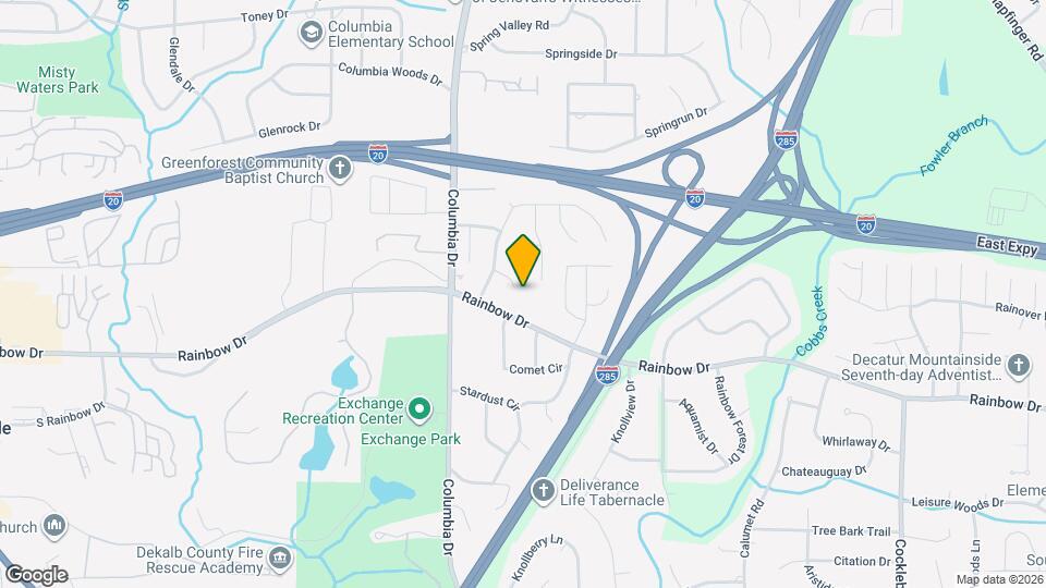 3444 Sumter Pl Map and Location Details