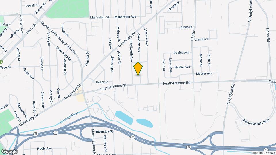 397 Cameron Ave Map and Location Details