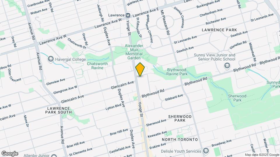 2779 Yonge St Map and Location Details