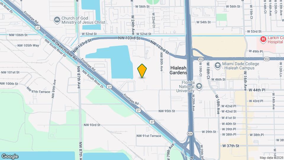 8093 NW 99th St Map and Location Details