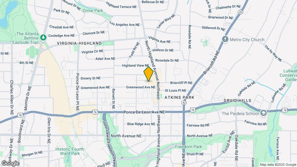 1022 Greenwood Ave NE Map and Location Details