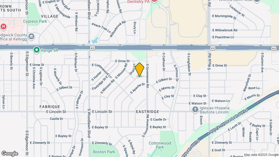 618 S Barlow St Map and Location Details