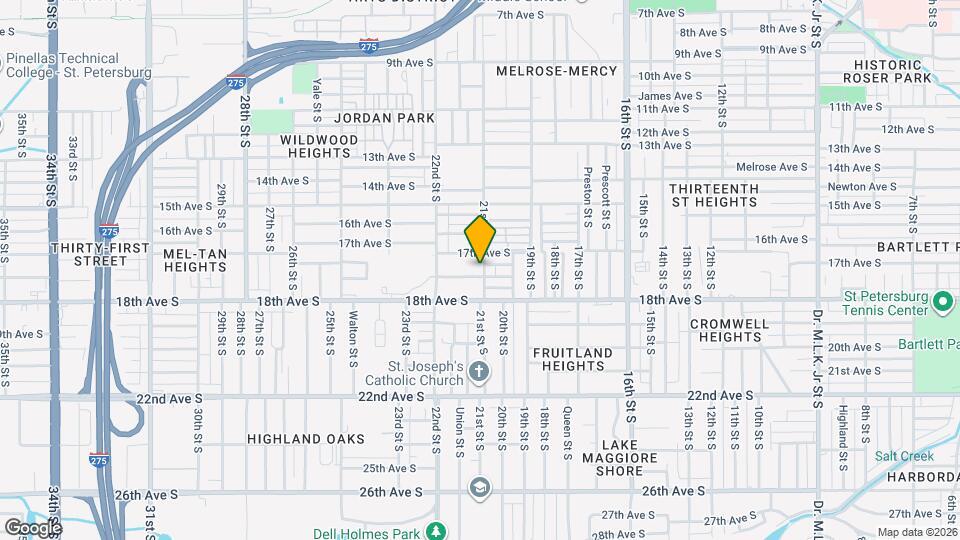 2101 Queensboro Ave S Map and Location Details