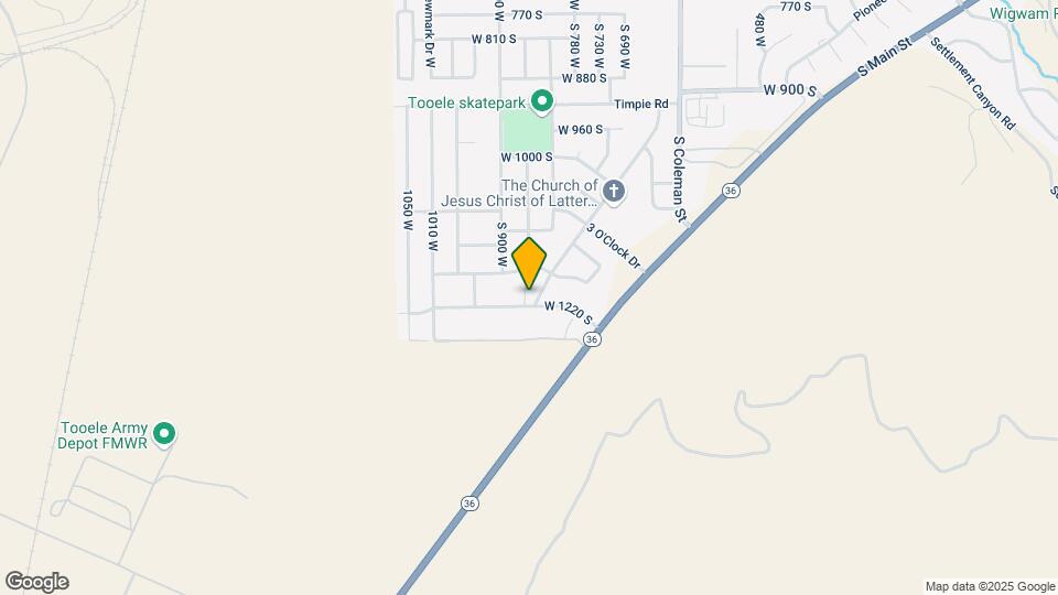 1218 Southwest Dr Map and Location Details