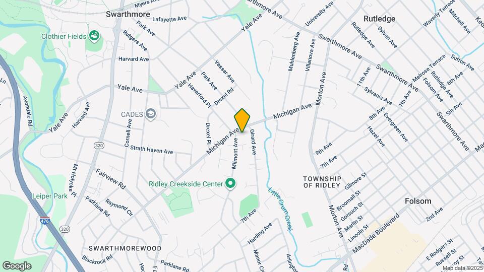 538 Lehigh Ave Map and Location Details