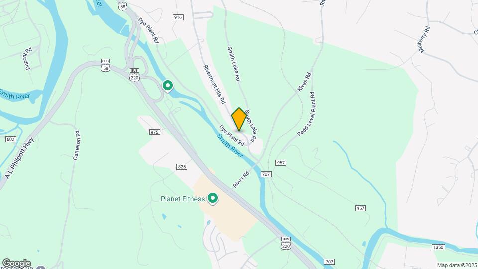 1648 Rivermont Hts Rd Map and Location Details