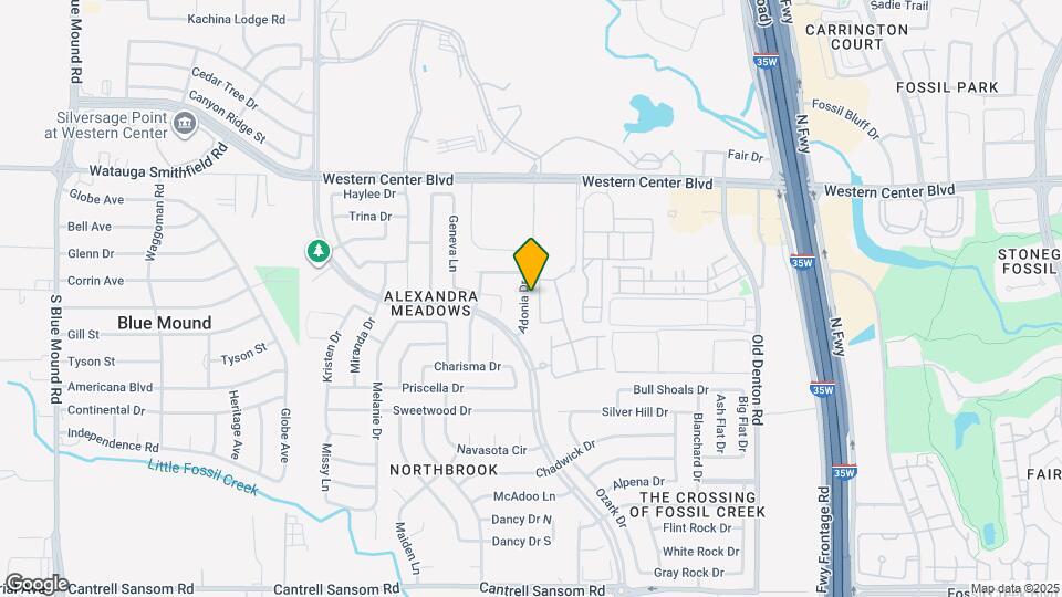 6248 Adonia Dr Map and Location Details