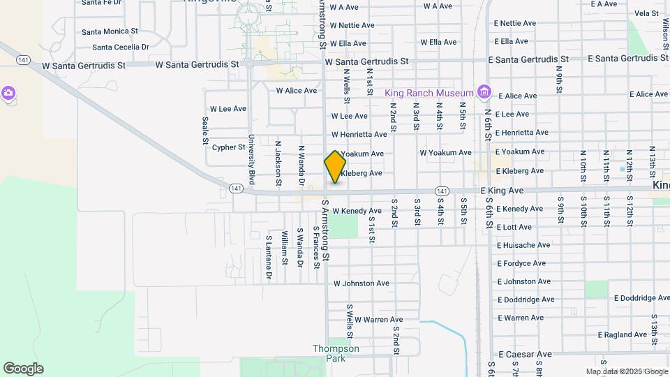722 W King Ave, Unit A Map and Location Details