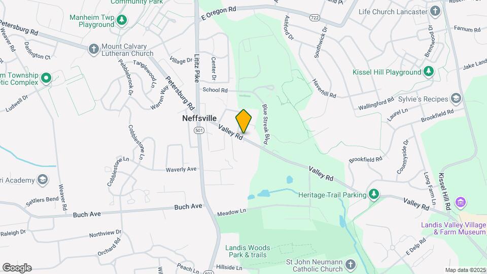 97 Valley Rd Map and Location Details